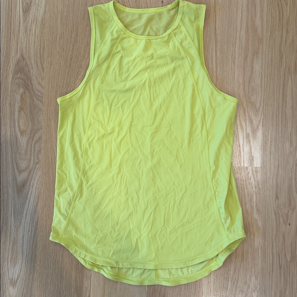 LULULEMON Sculpt Tank in Yellow Serpentine Size 6